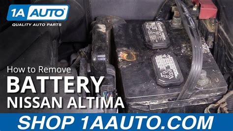 Nissan Altima battery removal